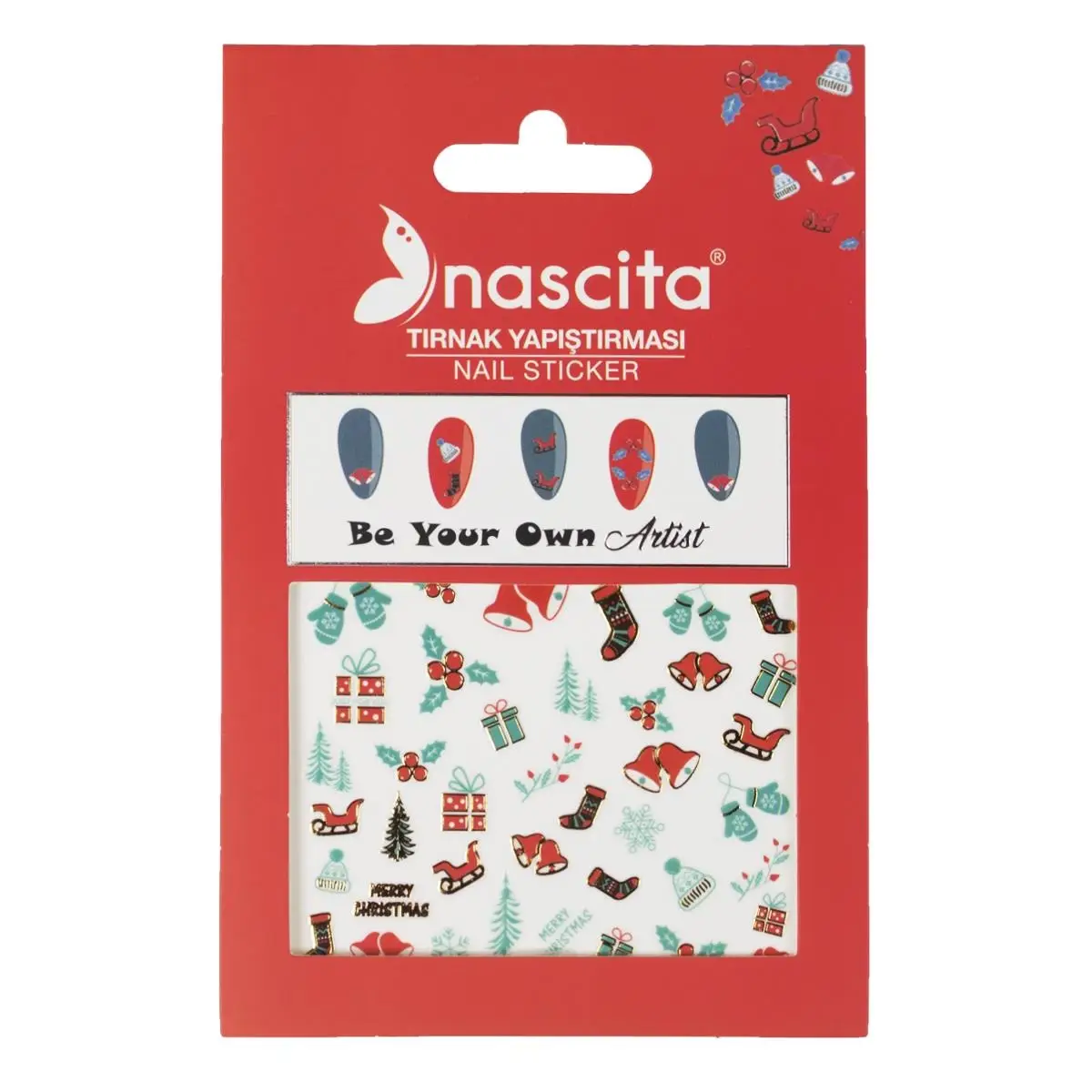 Nascita Tırnak Stıcker Yapıştırması Nasstıcker0005