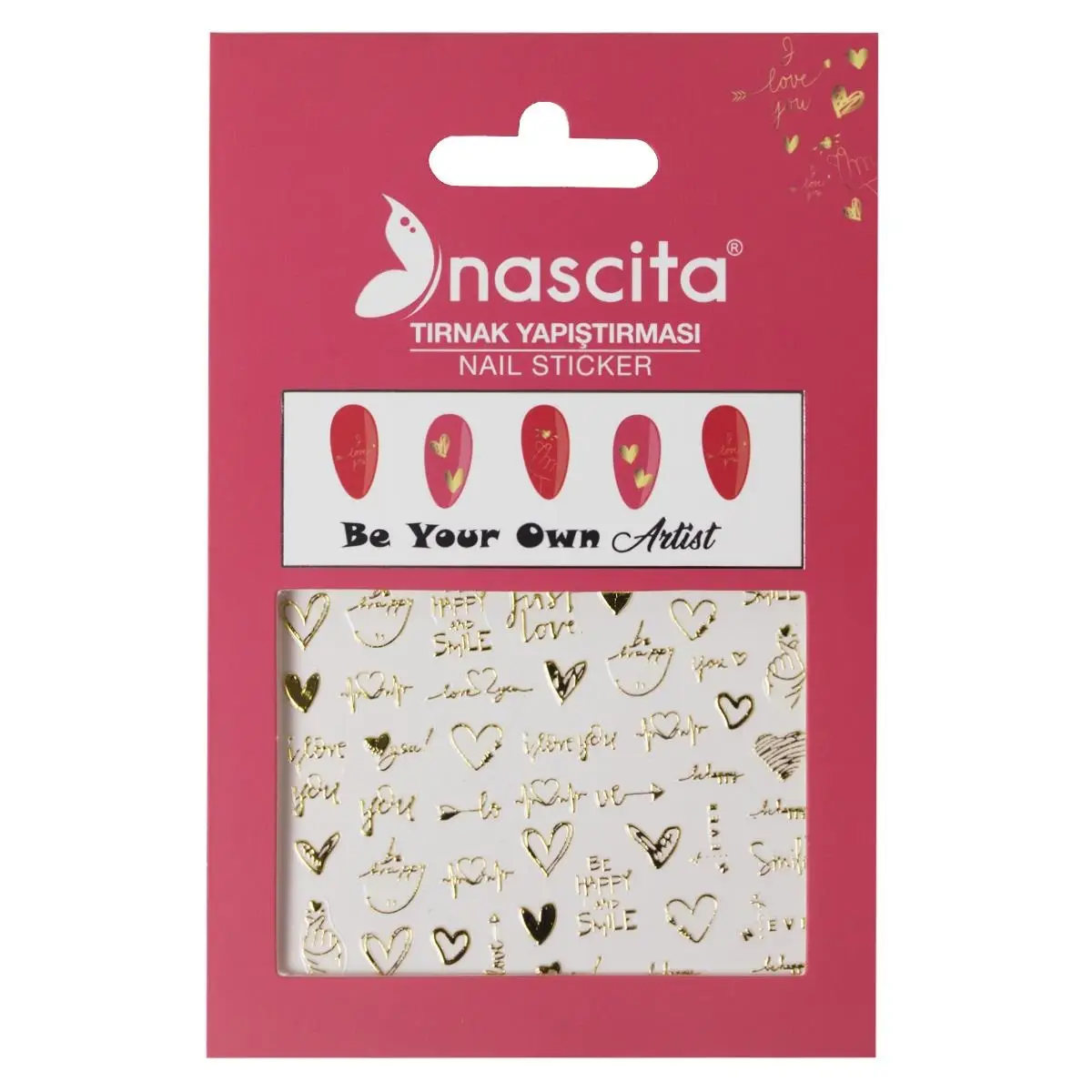 Nascita Tırnak Stıcker Yapıştırması Nasstıcker0007