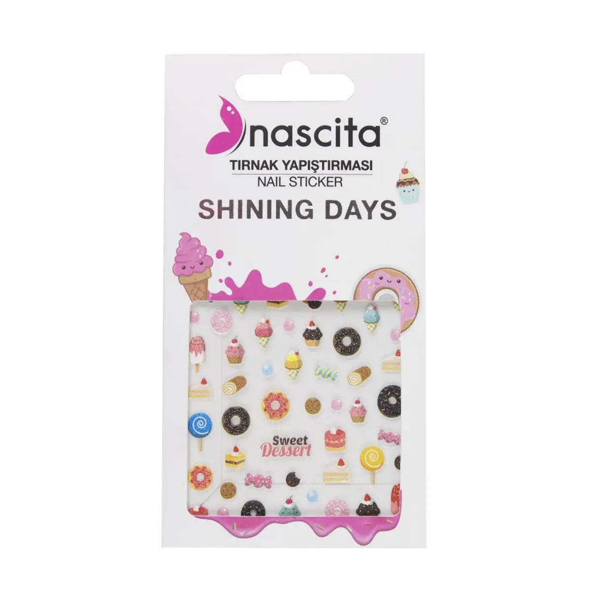 Nascita Tırnak Stıcker Yapıştırması Nasstıcker0025