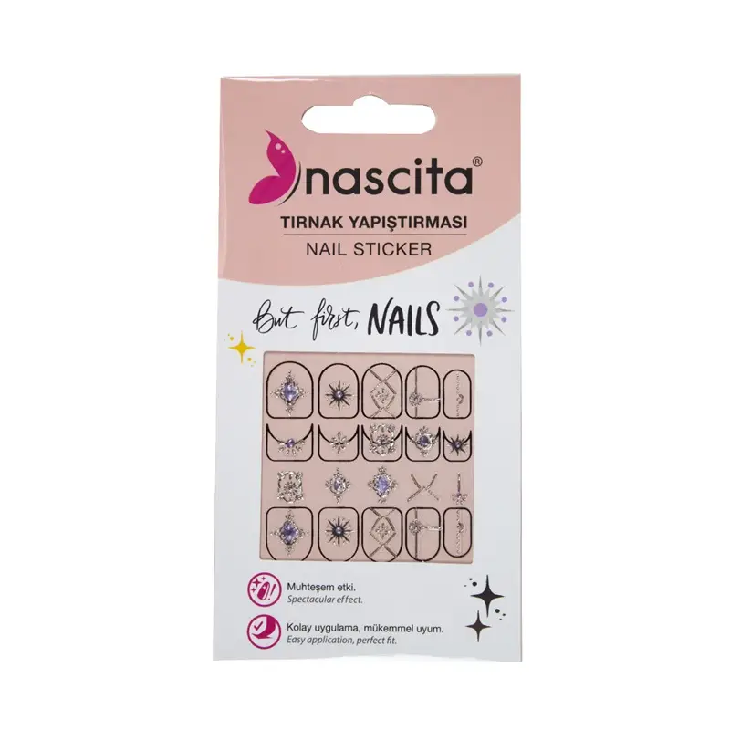 Nascita Tırnak Yapistirmasi (Nail Sticker) NASSTICKER0036
