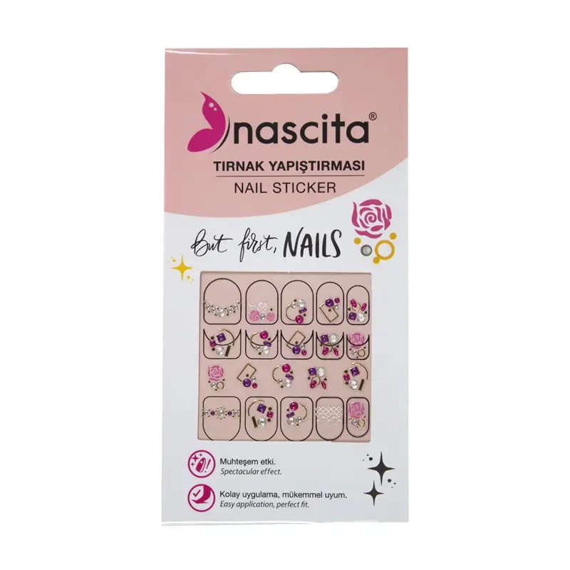 Nascita Tırnak Yapistirmasi (Nail Sticker) NASSTICKER0037