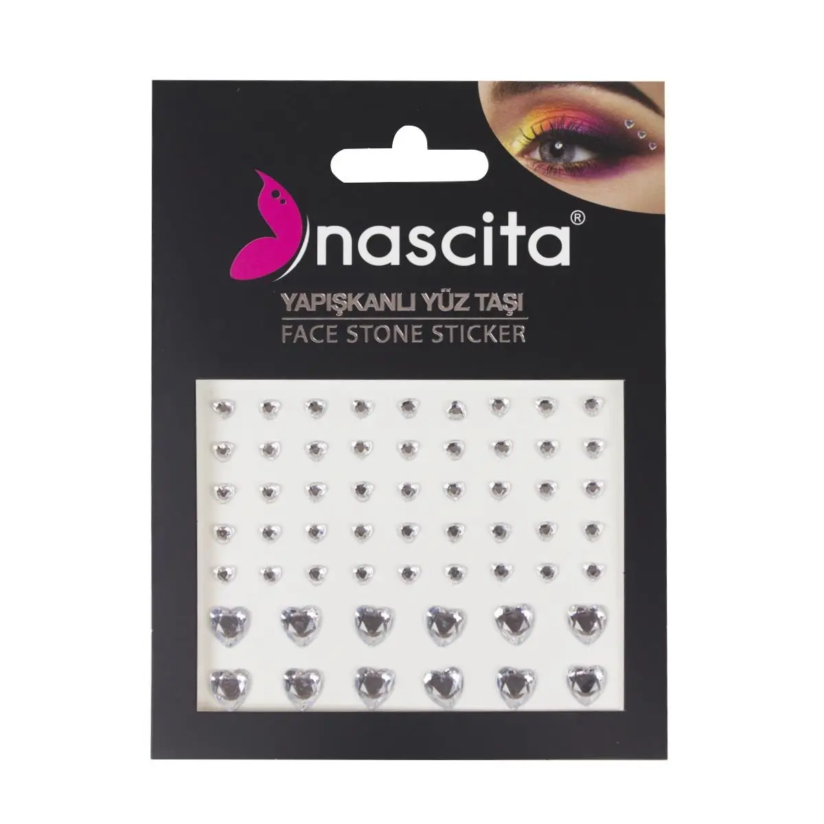 Nascita Yapışkanlı Yüz Taşı Nasstıcker0014