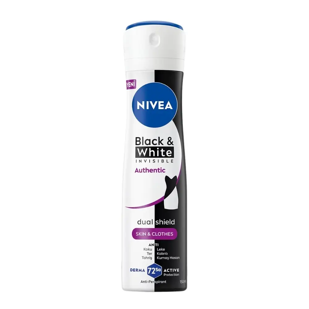 Nıvea Deodorant Invısıble Black Whıte Authentic Bayan Sprey 150 Ml