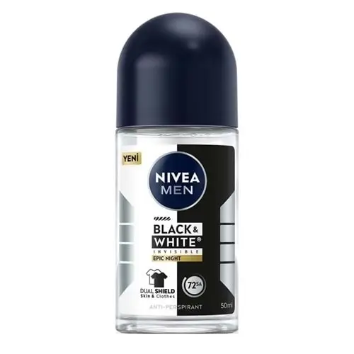Nıvea Roll On Black Whıte Invısıble Epic Nıght Bay 50 Ml