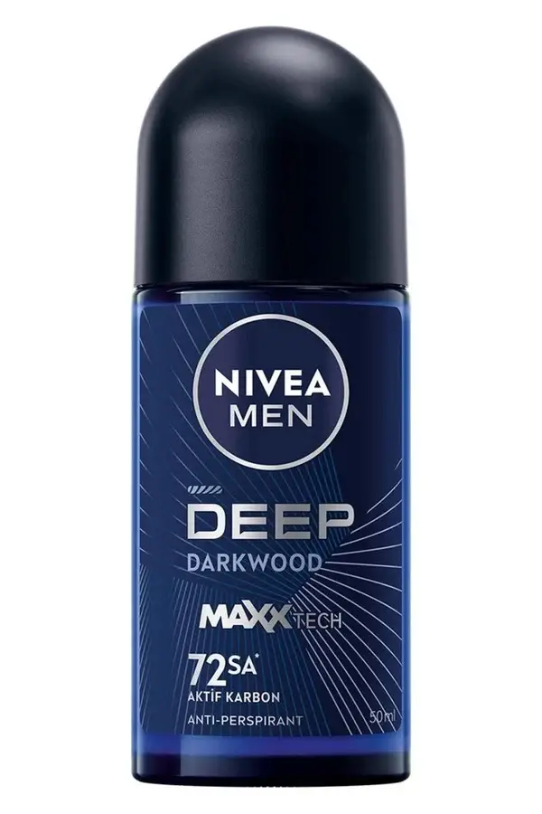 Nıvea Roll On Deep Beat Aktif Darkwood Bay 50 Ml