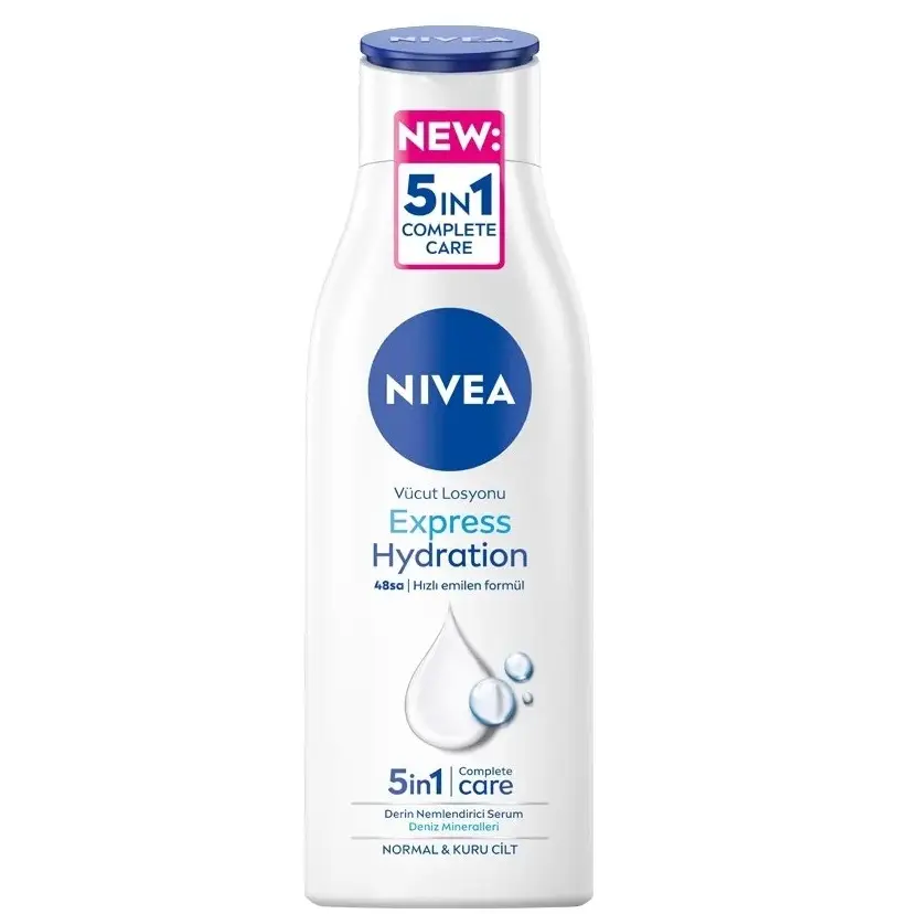 Nıvea Vücut Losyonu Express Hydration Hızlı Emilen 250 Ml