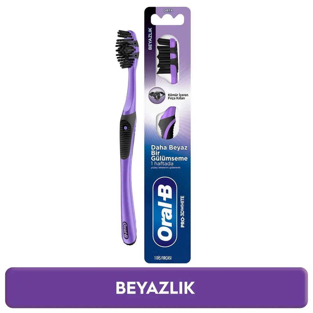 Oral B Pro 3d Whıte Beyazlık Diş Fırçası Orta
