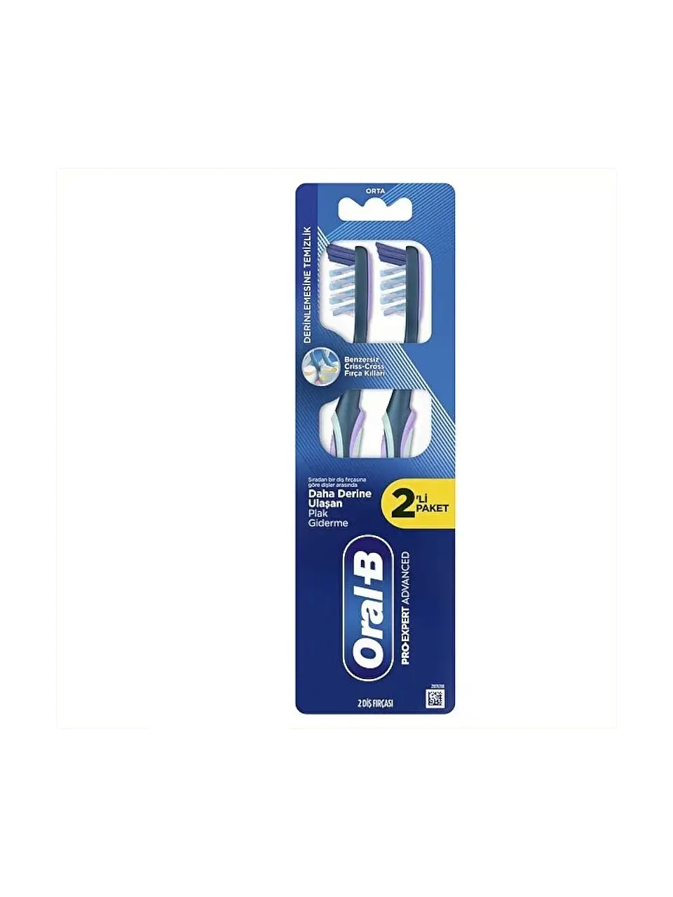 Oral B Pro Expert Derinlemesine 1+1 Hediyeli Medıum Diş Fırçası