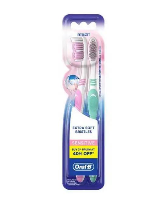 Oral B Sensıtıve Hassas Diş Fırçası 1+1 Hediyeli