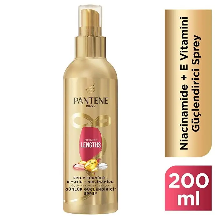 Pantene Güçlendirici Sprey Infınıte Lengths 200 Ml