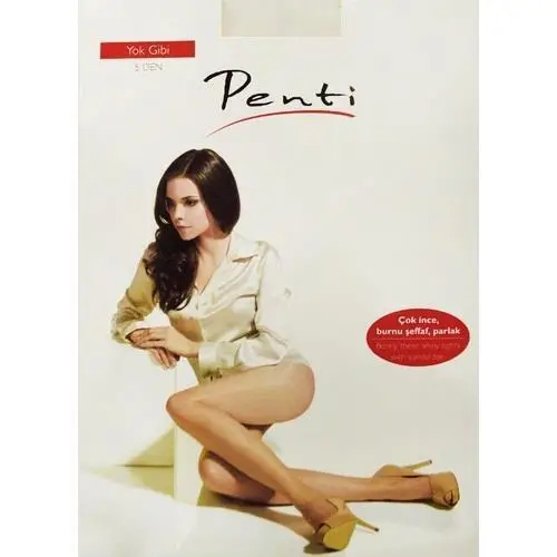 Penti Külotlu Fit 5 Den Yok Gibi 500 Siyah No 4 XL