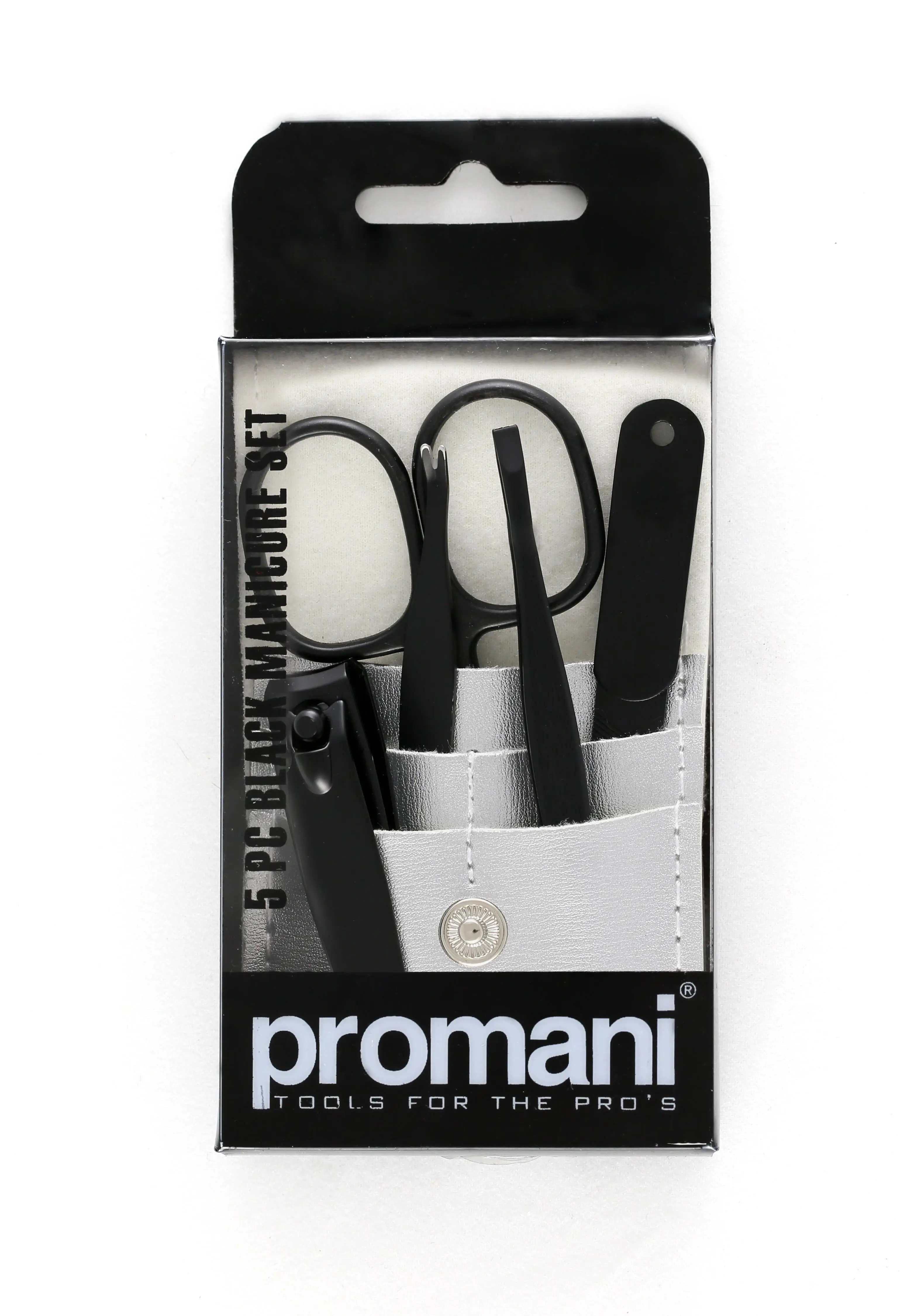 Promani 5 Li Siyah Manikür Seti Pr-115