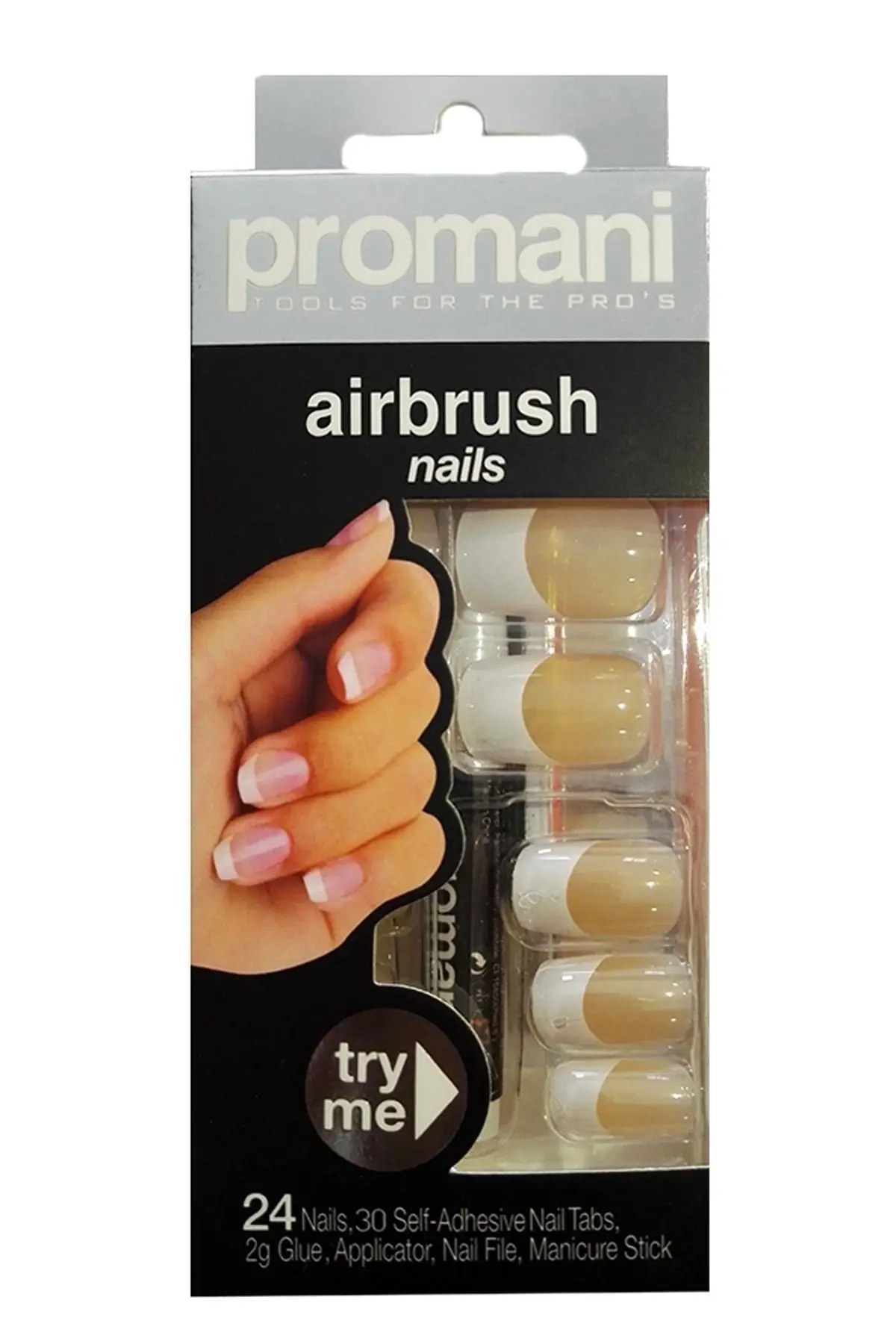 Promani French Takma Tırnak Kiti B. Boy Kayısı Pr-5004 Delist