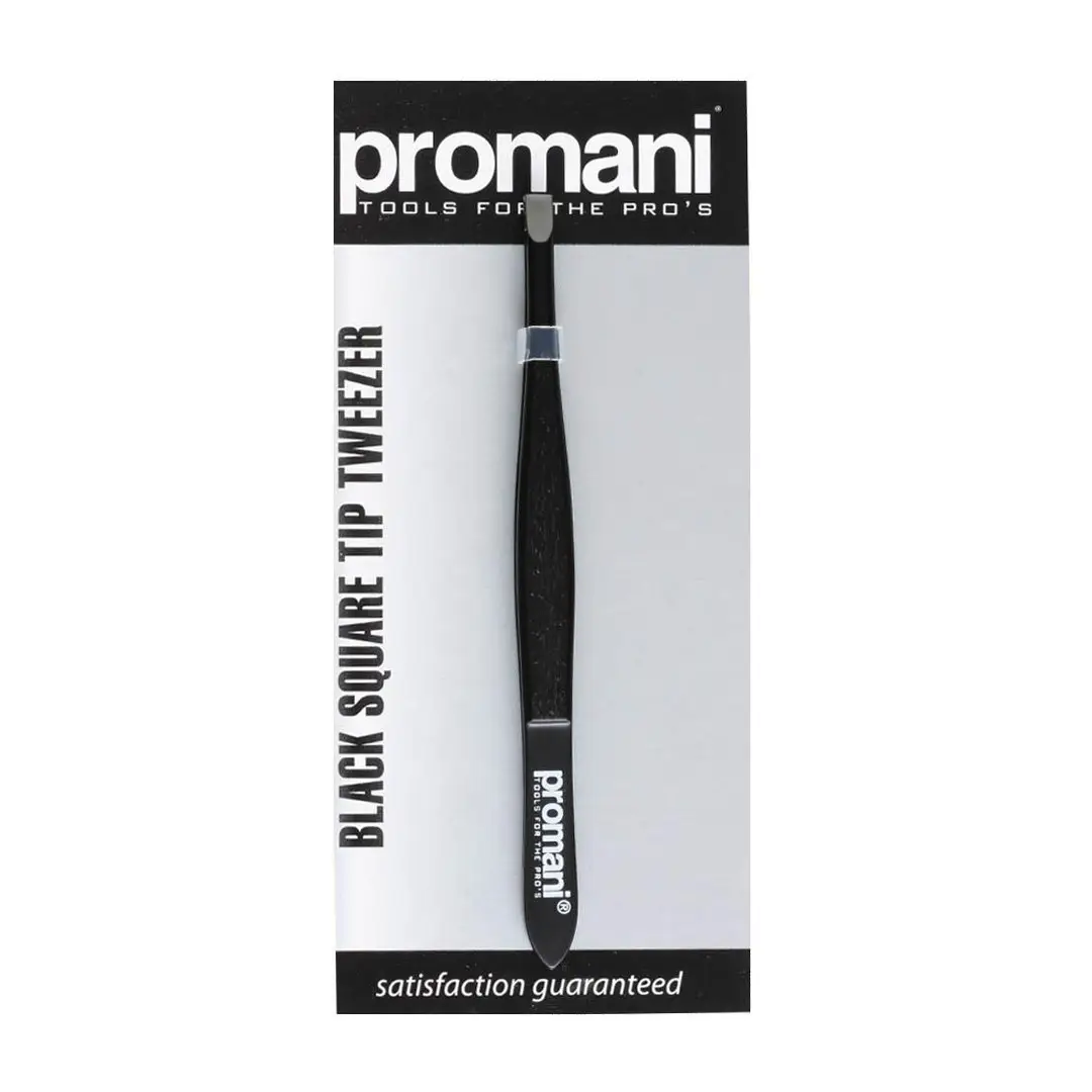 Promani Siyah Düz Uçlu Cımbız Pr-920 *