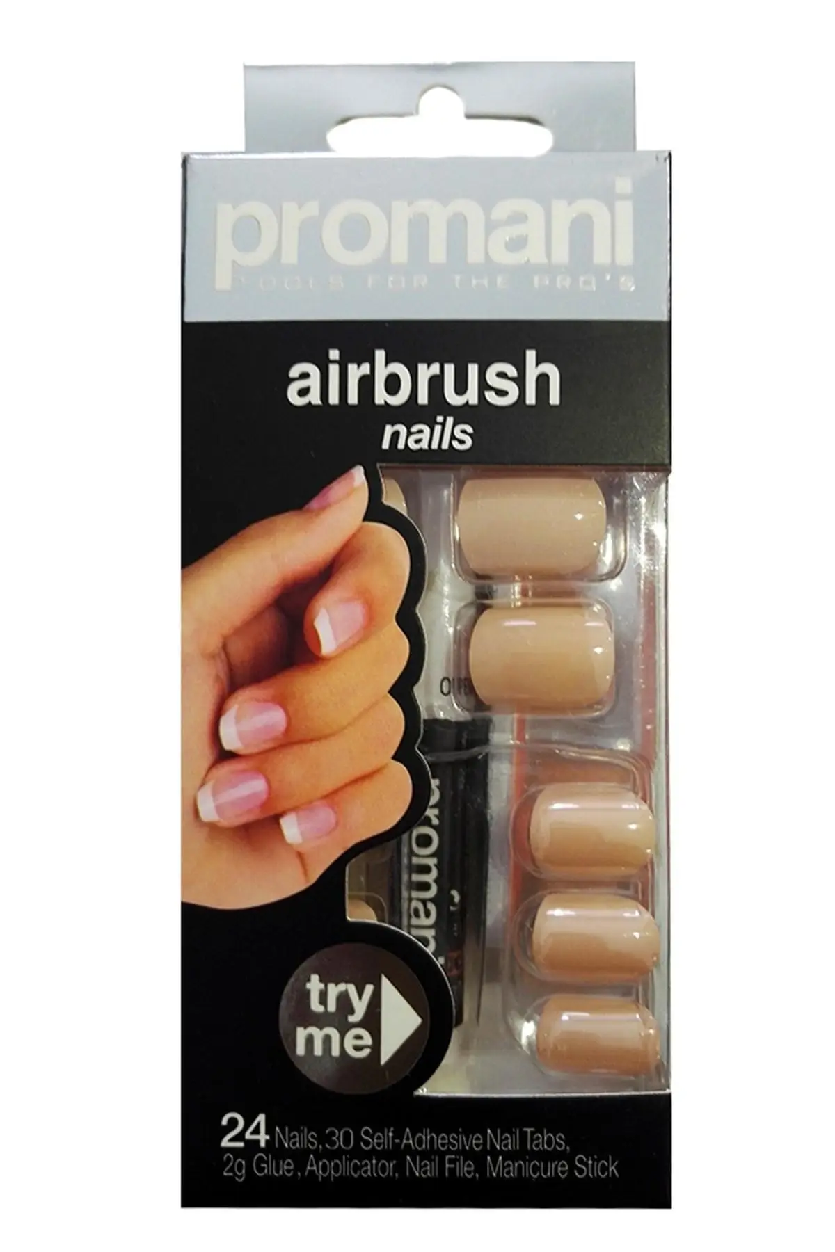 Promani Takma Tırnak Kiti Bej Pr-5003