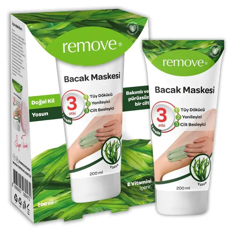 Remove Tüy Dökücü Bacak Maskesi Yosun Özlü 200 Ml