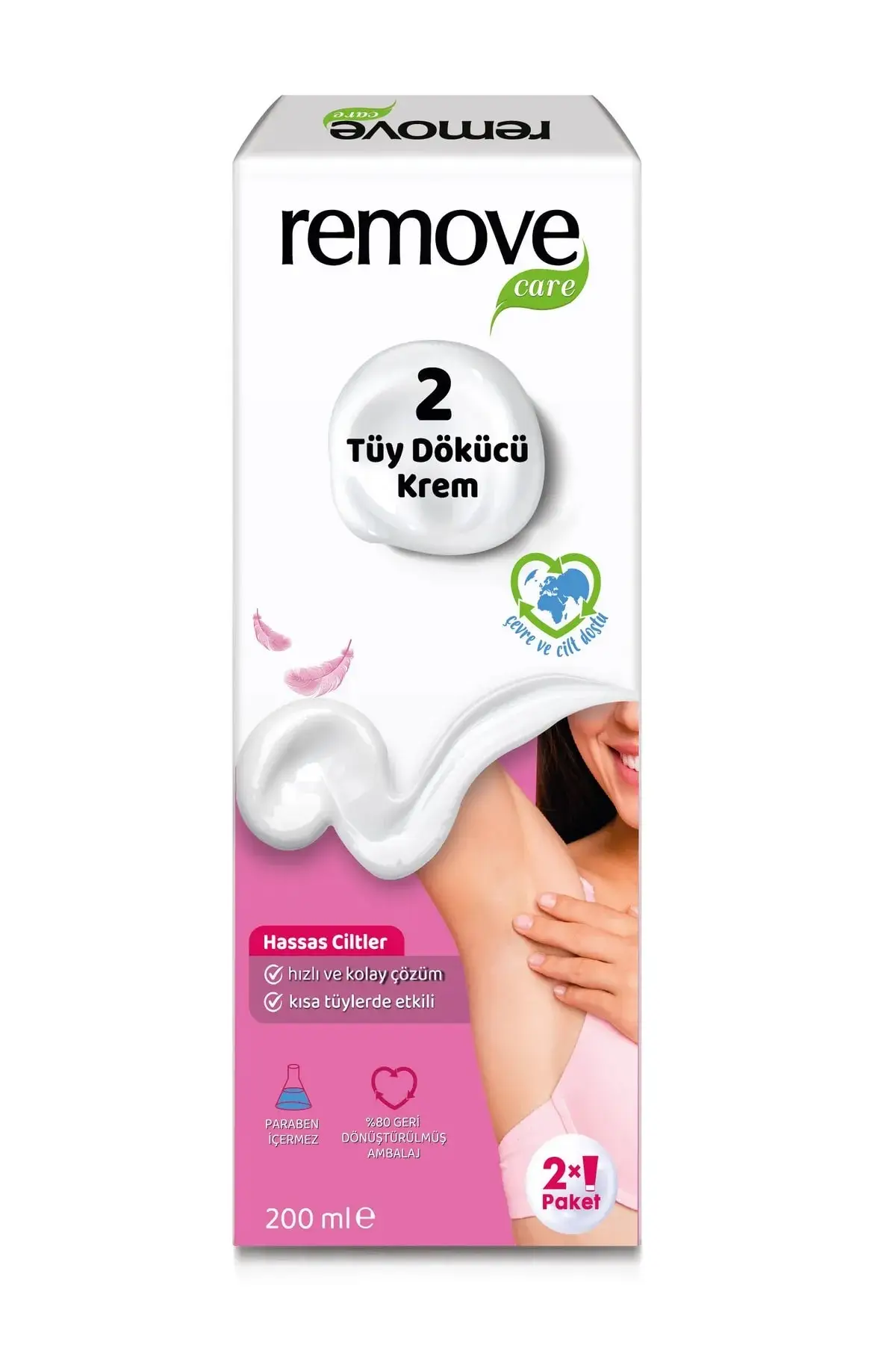 Remove Tüy Dökücü Hassas 100 Ml 2 Li Avantaj Seti 2x100 Ml