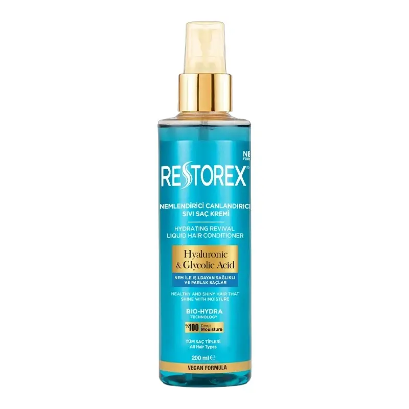 Restorex Sıvı Saç Kremi Hyaluronic Glycolic Acid 200 Ml