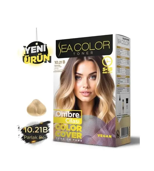 Sea Color Saç Boyası 10/21 B Parlak Bej
