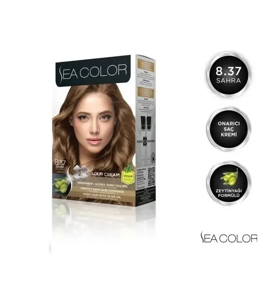 Sea Color Saç Boyası 8/37 Sahra