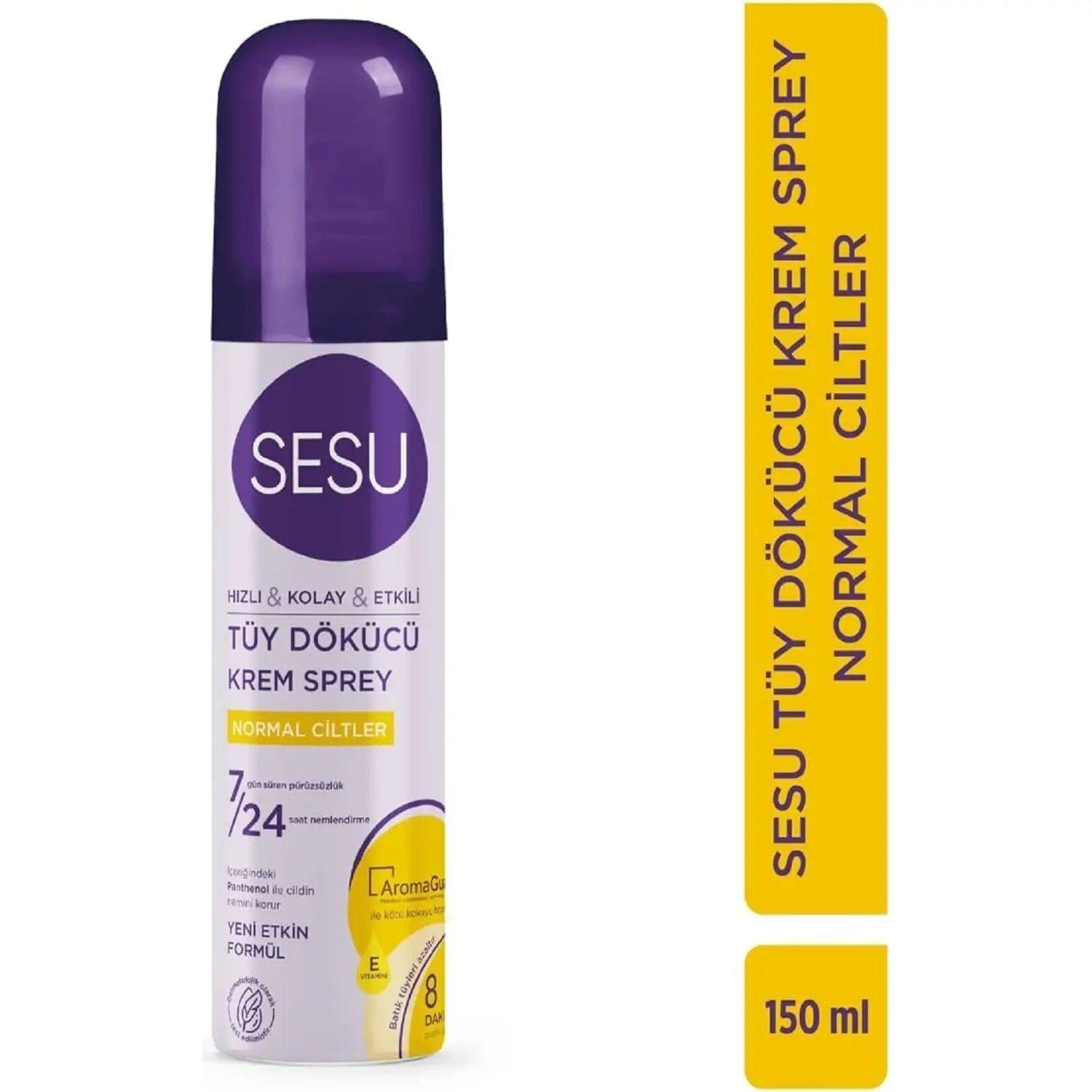 Sesu Tüy Dökücü Sprey Normal Ciltler 150 Ml