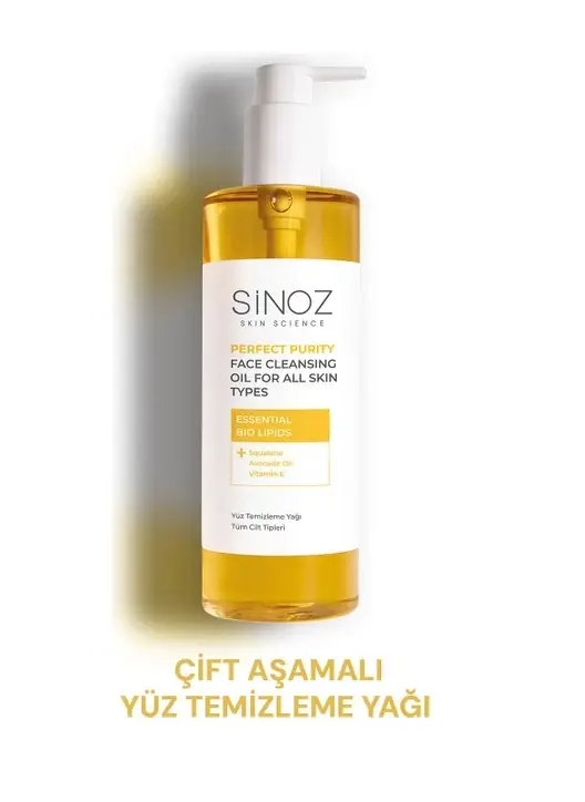Sinoz Yüz Temizleme Yağ Tüm Ciltler İçin 400 Ml
