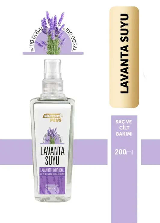 Softto Plus Saç Tonik Lavanta Suyu 200 Ml