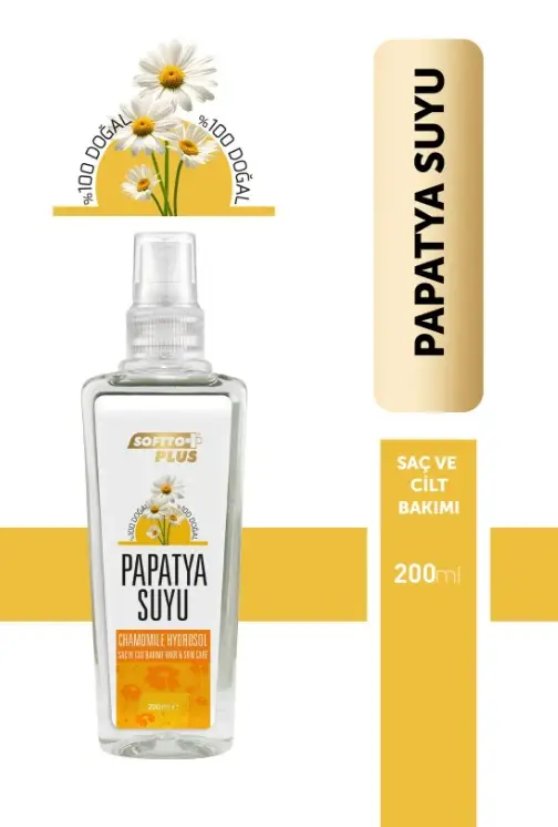 Softto Plus Saç Tonik Papatya Suyu 200 Ml