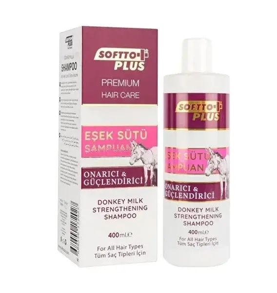 Softto Plus Şampuan Eşek Sütü 400 Ml