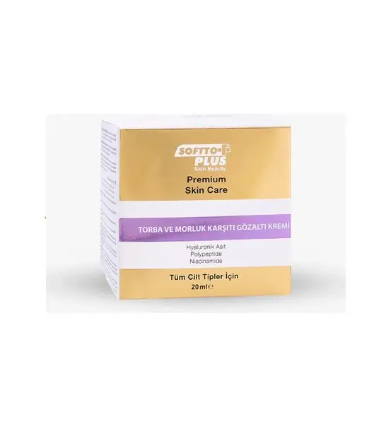 Softto Plus Torba Ve Morluklara Karşı Göz Kremi 20 Ml