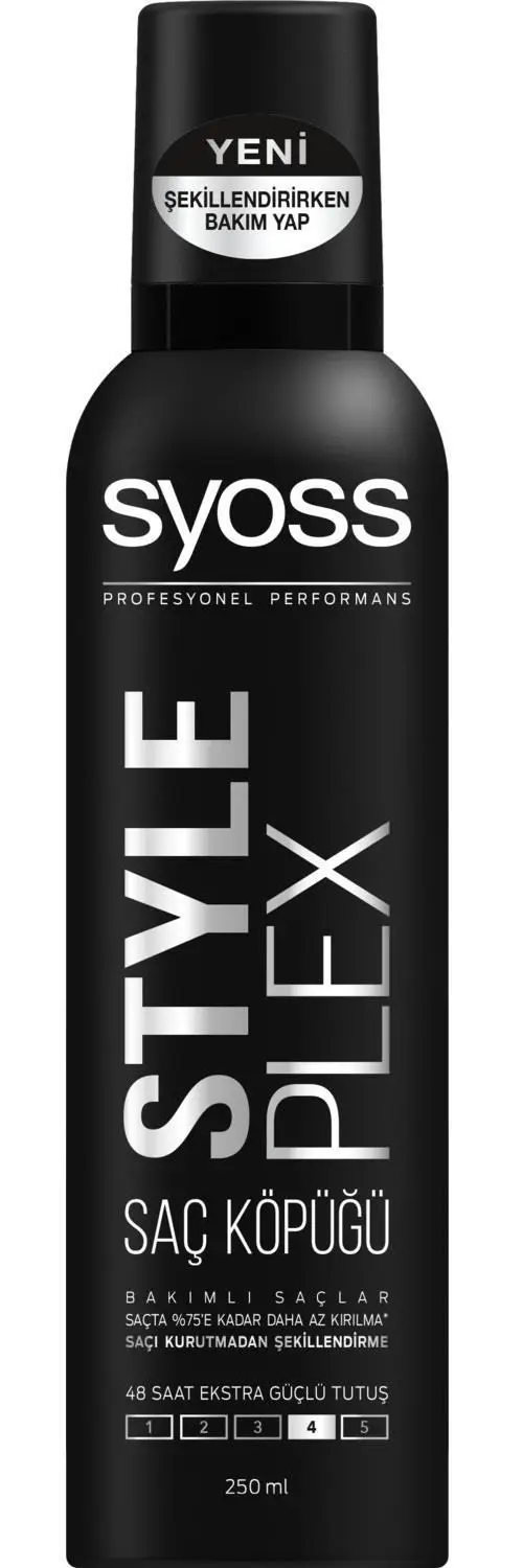 Syoss Saç Köpüğü Style Plex Bakımlı Saçlar 250 Ml