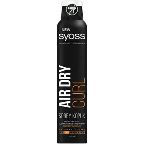 Syoss Sprey Köpük Belirgin Bukleler 200 Ml Delist