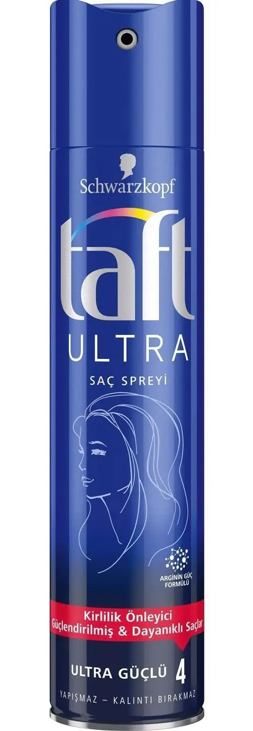 Taft Sprey Ultra Sabitleştirici Ultra Güçlü 250 Ml