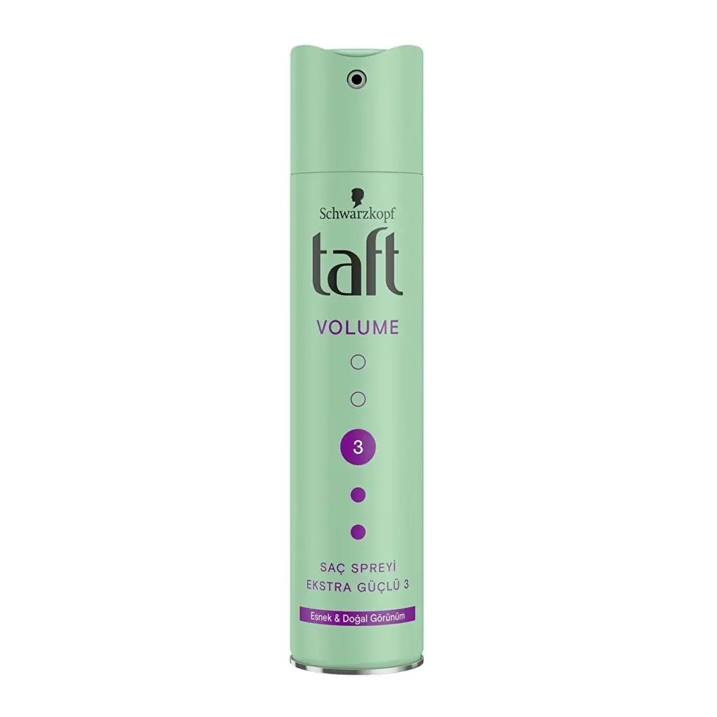Taft Sprey Volume Hacim Veren Ekstra Güçlü Tutuş 250 Ml Yeni
