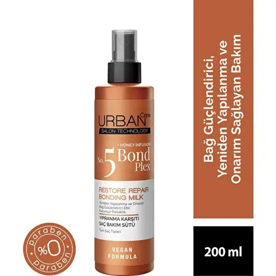 Urban Care Bond Plex Restore Repaır Yıpranma Karşıtı Saç Bakım Sütü 200 Ml