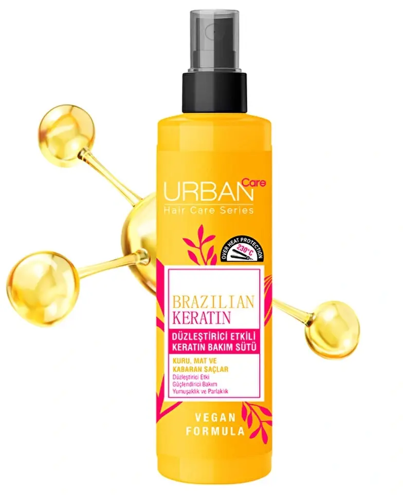 Urban Care Brazılıan Keratın Düzleştirici Etkili Saç Bakım Sütü 200 Ml