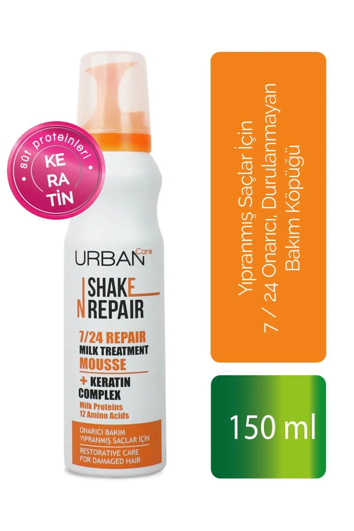 Urban Care Köpük Mılk Shake N Repaır Onarıcı 150 Ml