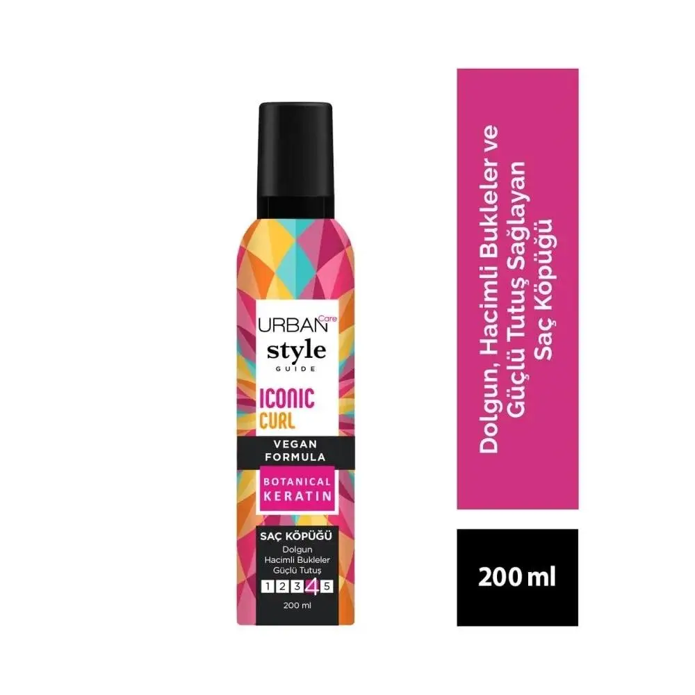 Urban Care Köpük Style Guıde Hacimli Bukleler 200 Ml