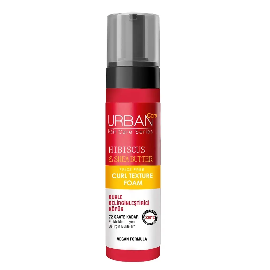 Urban Care Saç Bakım Köpüğü Bukle Belirginleştirici Hıbıscus Sea Butter 250 Ml