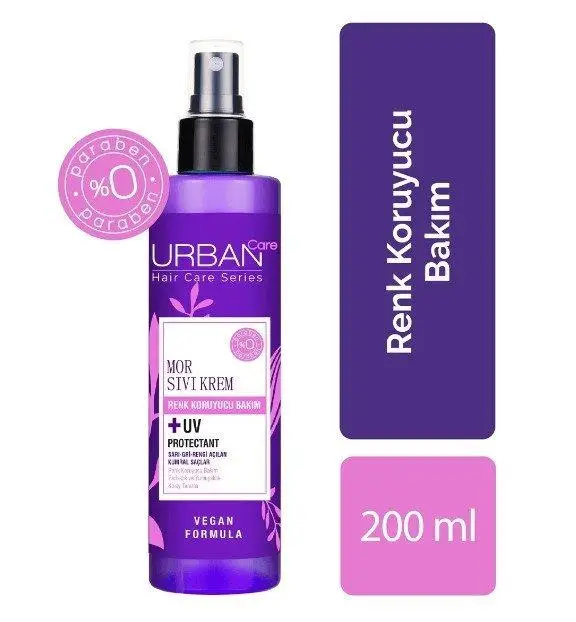 Urban Care Sıvı Saç Kremi Turunculaşma Karşıtı Mor Sıvı Krem 200 Ml