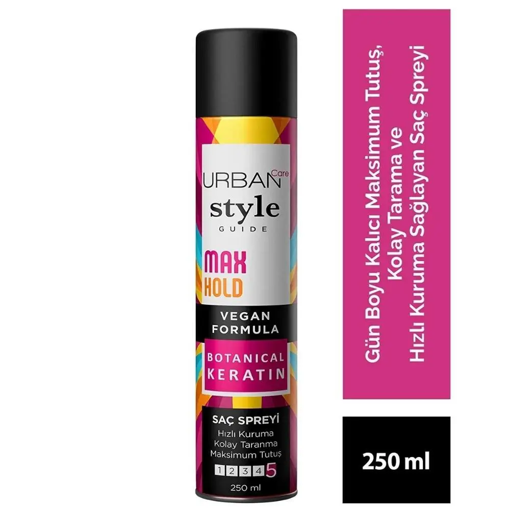 Urban Care Sprey Style Guıde Maximum Tutuş 250 Ml