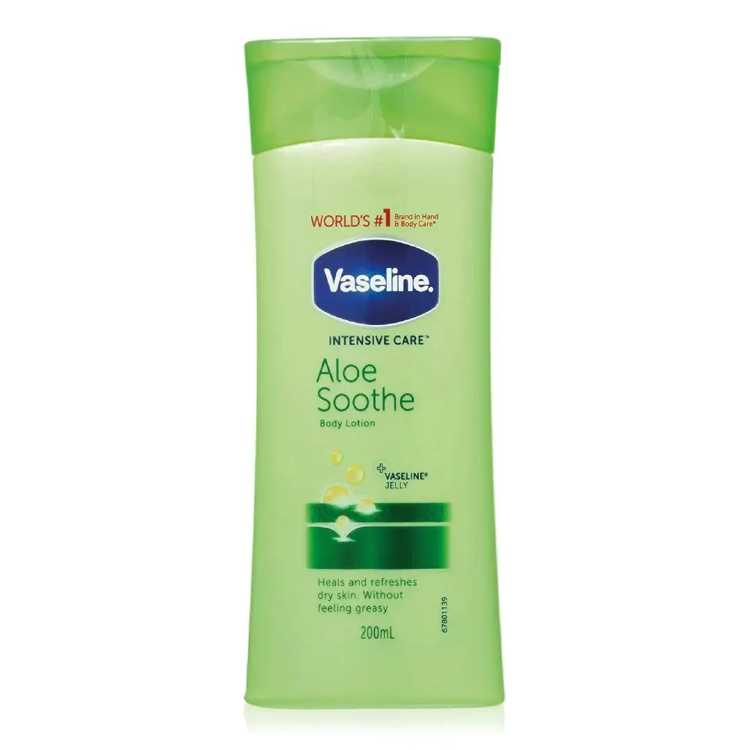 Vaseline Vücut Losyonu Aloe Soothe Aloe Vera Özlü 200 Ml
