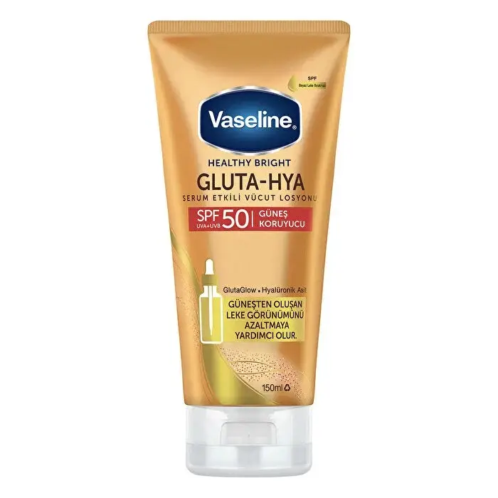 Vaseline Vücut Losyonu Gluta Hya Spf 50 Güneş Koruyucu 150 Ml