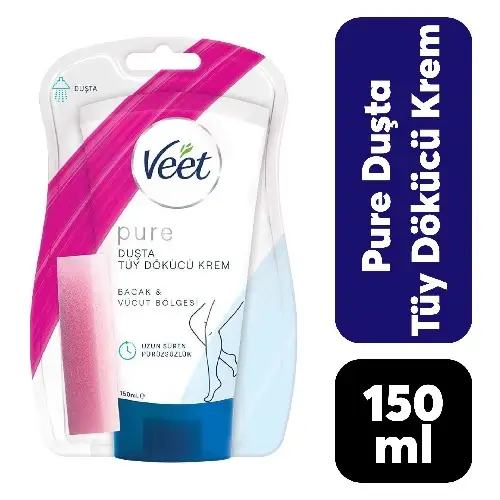 Veet Duşta Tüy Dökücü Krem Pure Hassas Ciltler 150 Ml