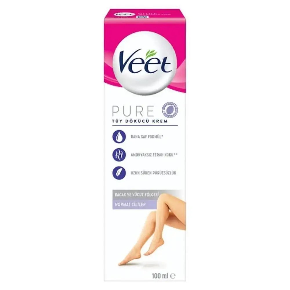 Veet Tüy Dökücü Krem Pure Normal Ciltler 100 Ml