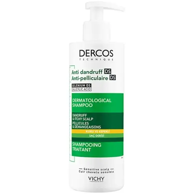 Vıchy Dercos Kepek Karşıtı Normal Kuru Saç İçin 390 Ml