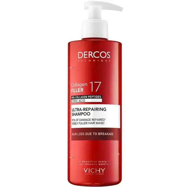 Vıchy Dercos Şampuan Onarıcı Koparak Dökülme Karşıtı 400 Ml
